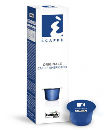 Caffitaly Ecaffe Original AMERICANO Coffee - Pack of 10